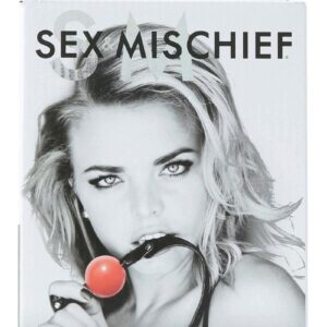 Sex and Mischief Solid Ball Gag - Red/Black