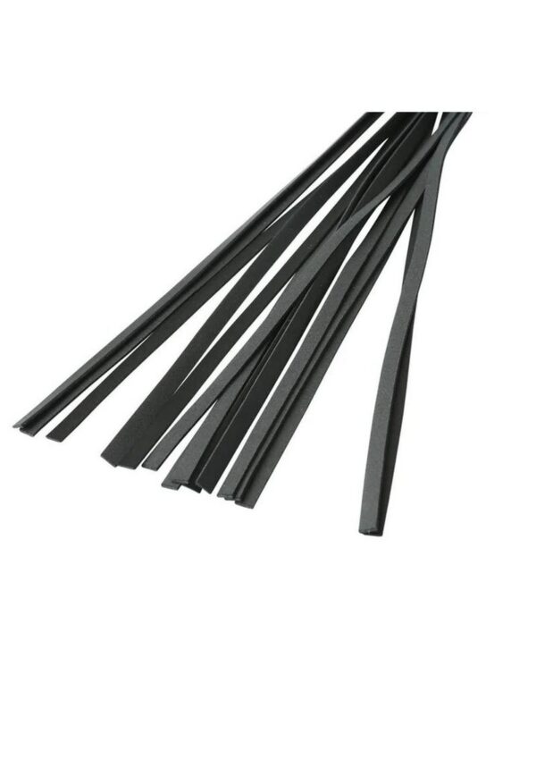 Sex and Mischief Mahogany Flogger - Black - Image 4