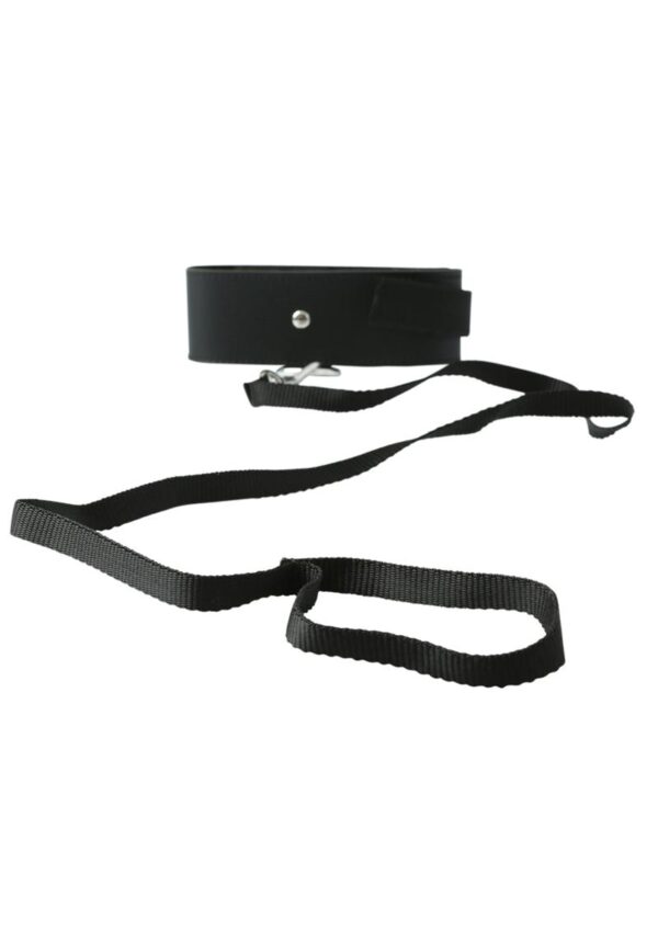 Sex and Mischief Leash and Collar - Black - Image 2