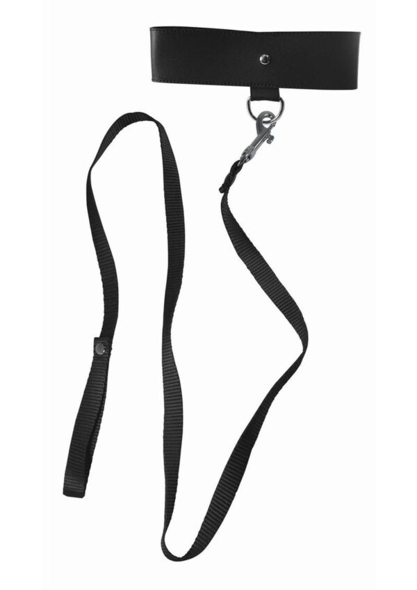 Sex and Mischief Leash and Collar - Black - Image 3