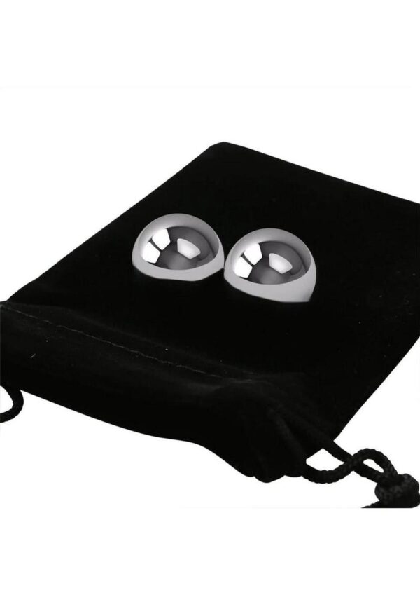 Sex and Mischief Steele Balls Stainless Steel Kegel Balls - Silver - Image 4
