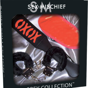 Sex and Mischief Collection Sweet Punishment Kit - Black/Red