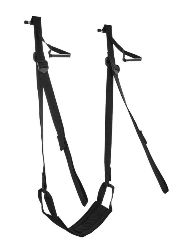 Sportsheets Door Jam Sex Sling - Black - Image 3