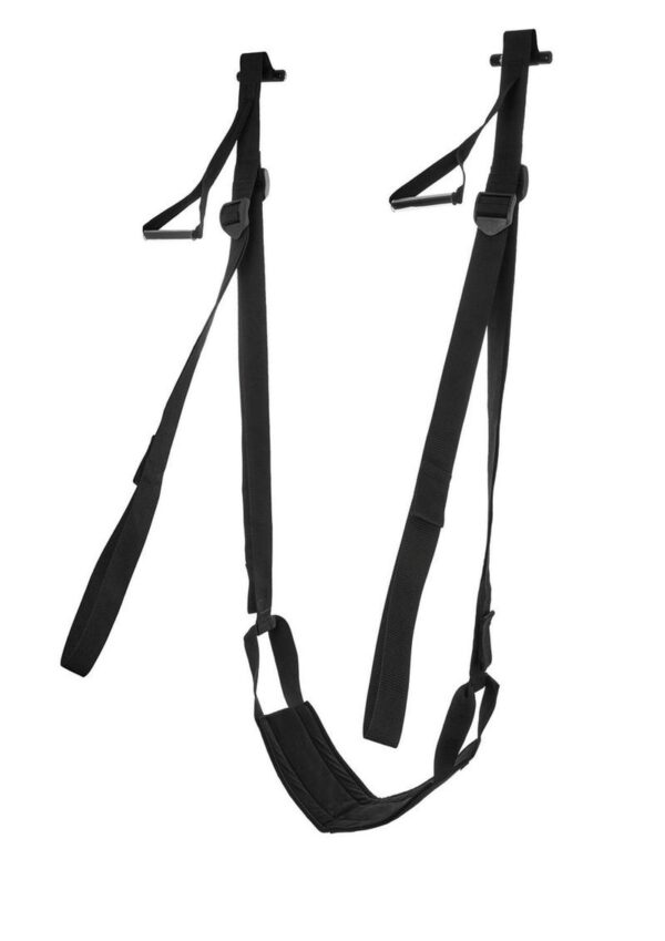 Sportsheets Door Jam Sex Sling - Black - Image 4