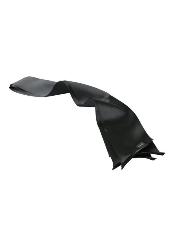 Sex and Mischief Beginners Silk Sash Restraints - Black - Image 4