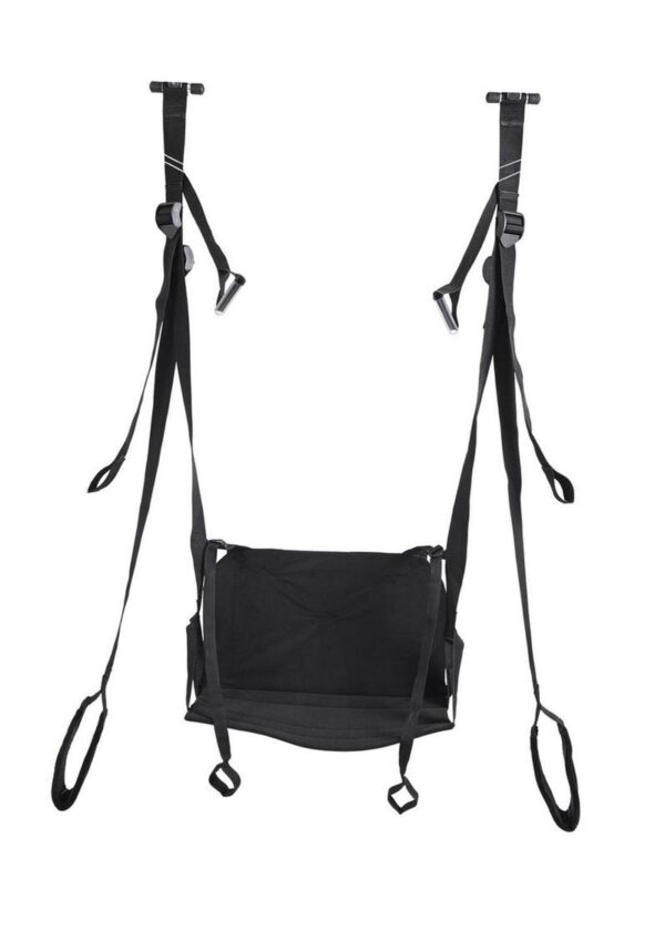 Pivot Deluxe Door Jam Sex Sling - Black - Image 3