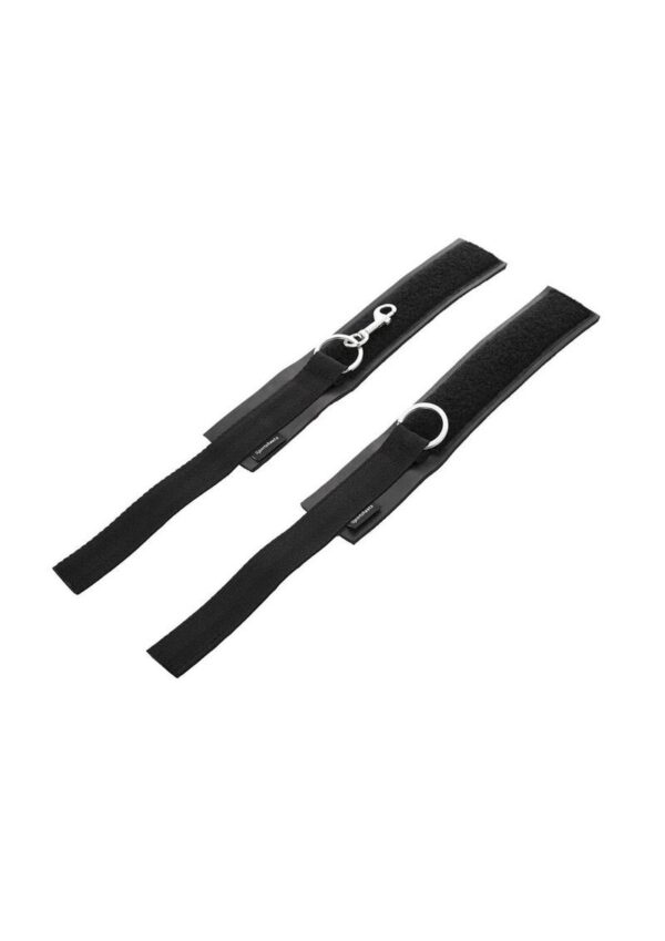 Sportsheets Sports Cuffs - Black - Image 3