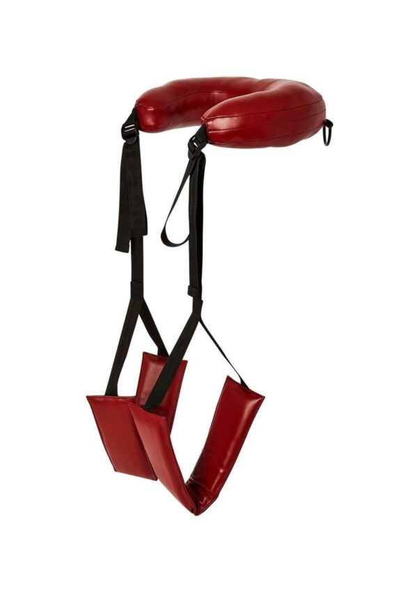 Saffron Thigh Sling Adjustable - Black/Red - Image 4