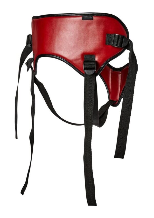 Saffron Strap-On Harness - Red/Black - Image 3