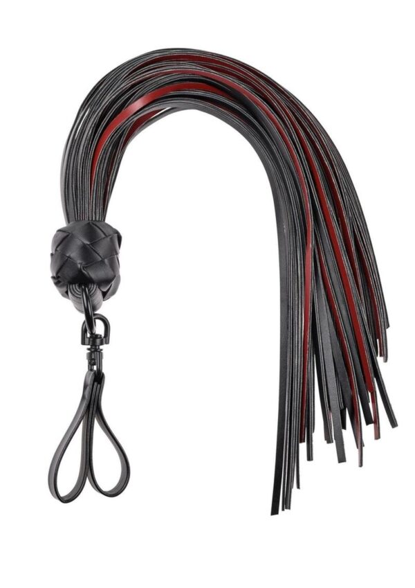 Saffron Finger Flogger - Red/Black - Image 2