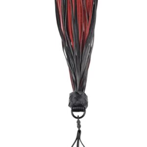 Saffron Finger Flogger - Red/Black