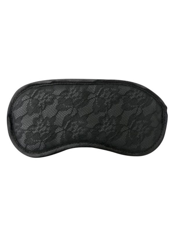 Sincerely Lace Blindfold - Black - Image 4