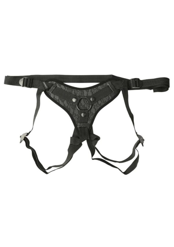 Sincerely Lace Strap-On Harness - Black - Image 2