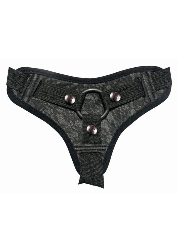 Sincerely Lace Strap-On Harness - Black - Image 3