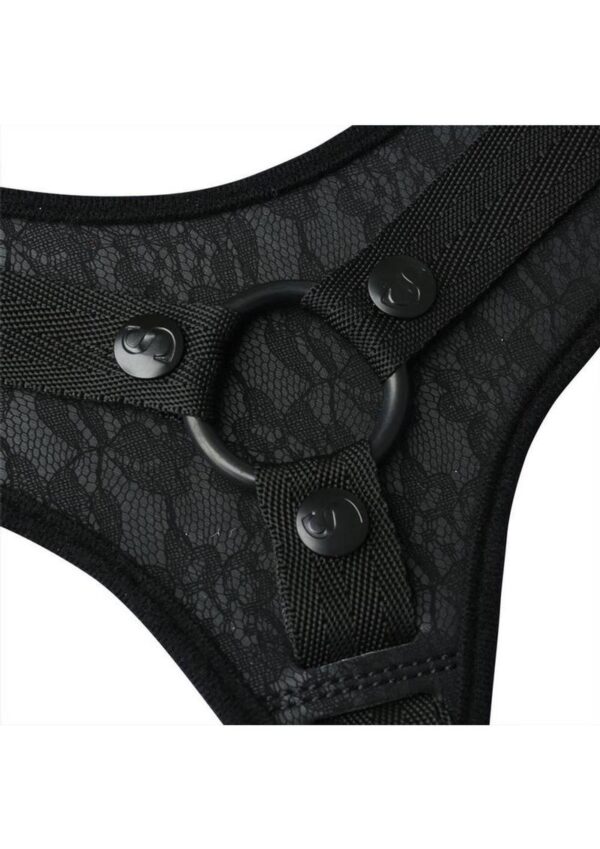 Sincerely Lace Strap-On Harness - Black - Image 4