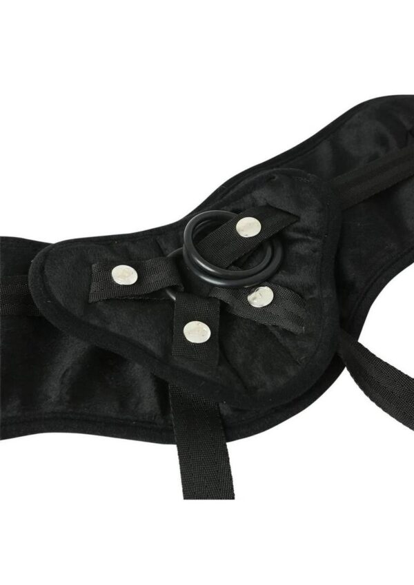 Sportsheets Curvy Colletion Noire Adjustable Strap-On - Plus Size - Black - Image 3