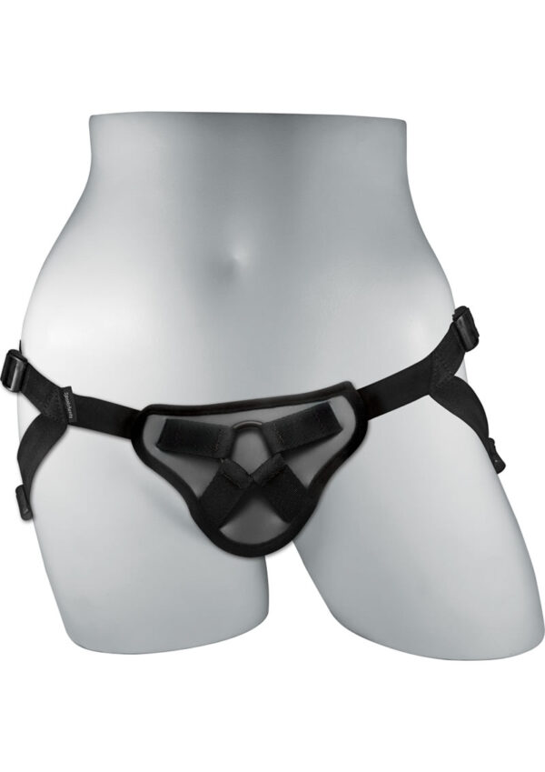 Sportsheets Dive Deep Strap-On Adjustable Harness - Black - Image 2