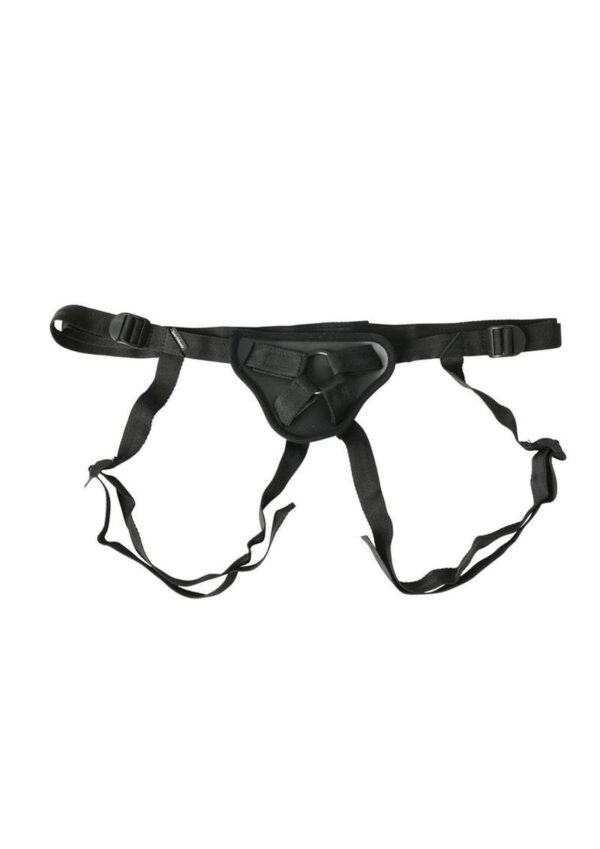 Sportsheets Dive Deep Strap-On Adjustable Harness - Black - Image 3