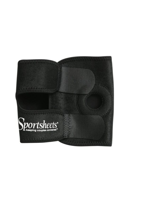 Sportsheets Thigh Strap-On Harness Adjustable - Black - Image 3