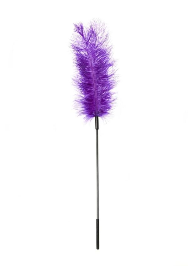 Sportsheets Ostrich Feather Tickler - Purple - Image 2