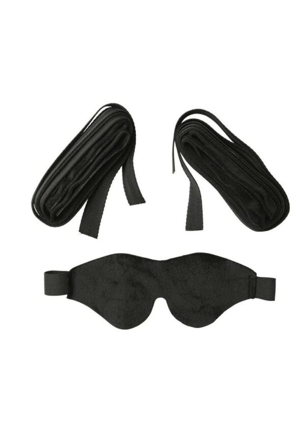 Sex and Mischief Our First Bondage Kit - Black - Image 3