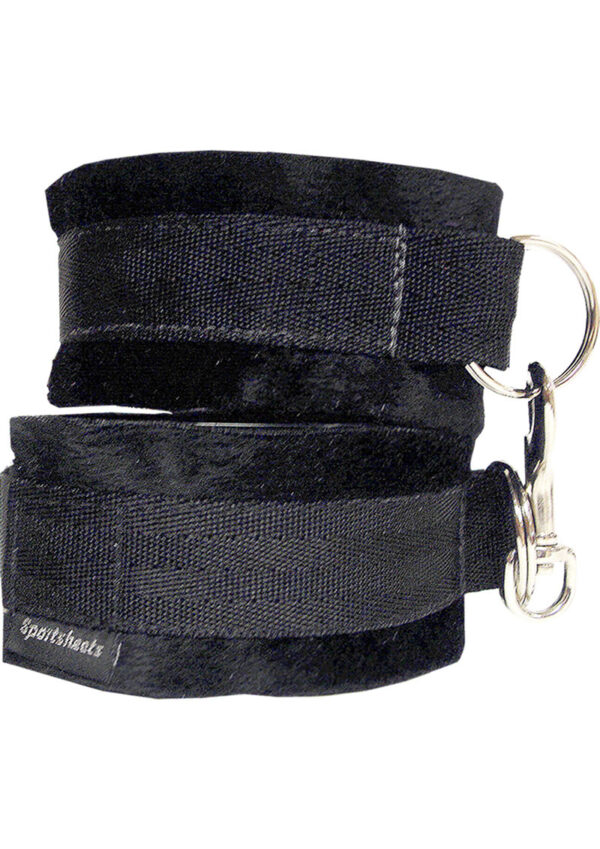 Sportsheets Soft Cuffs - Black - Image 2