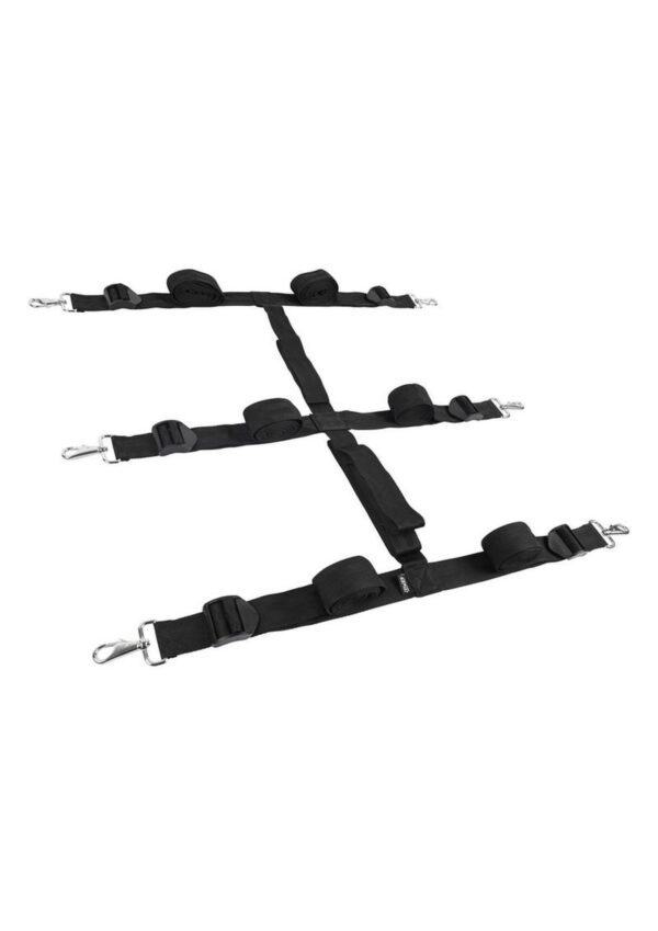Edge Extreme Under The Bed Bondage System - Black - Image 3