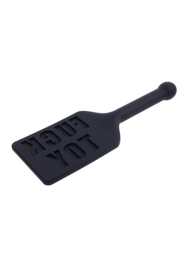 Edge FUCK TOY Silicone Paddle - Black - Image 2