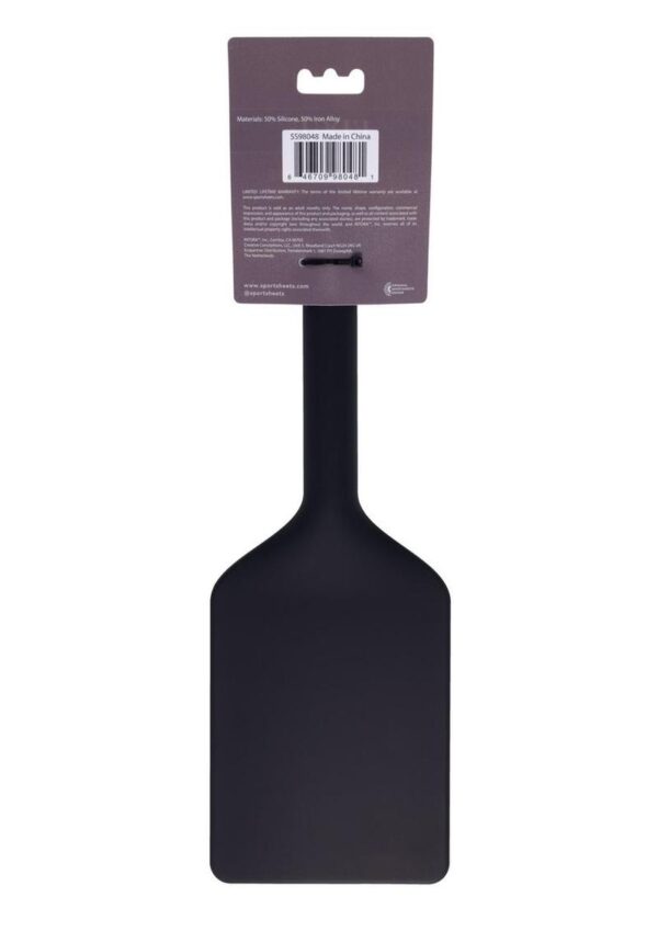 Edge FUCK TOY Silicone Paddle - Black - Image 4
