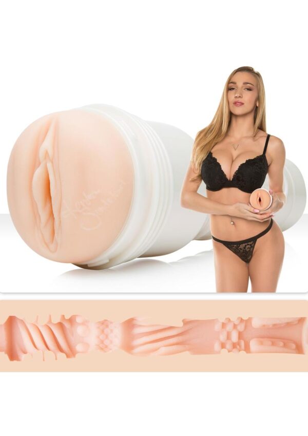 Fleshlight Girls Kendra Sunderland Angel Stroker - Pussy - Vanilla
