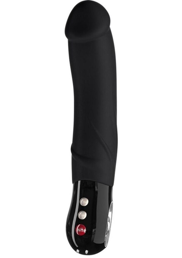 Big Boss Silicone Vibrator - Black - Image 2