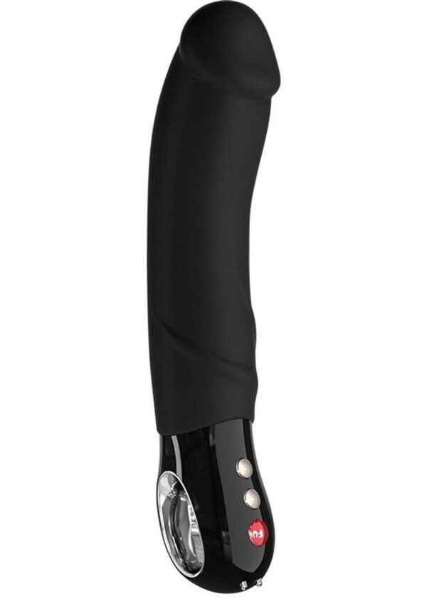 Big Boss Silicone Vibrator - Black - Image 3