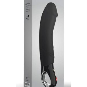 Big Boss Silicone Vibrator - Black