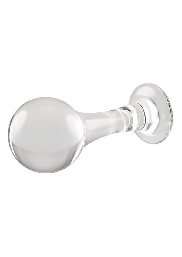 Gender X The Baller Glass Anal Plug - Clear - Image 2