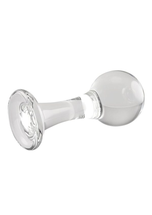 Gender X The Baller Glass Anal Plug - Clear - Image 3