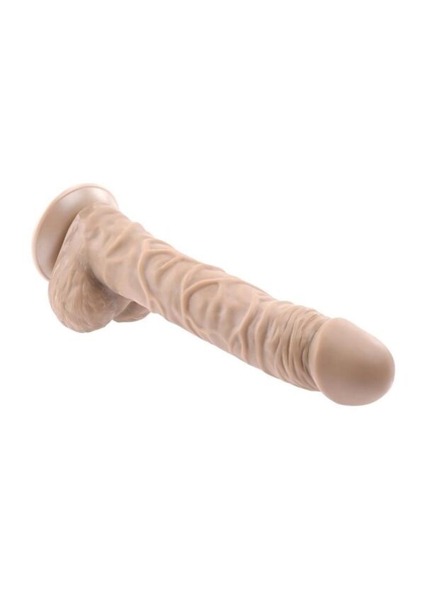 Gender X Flexskin Poseable True Feel Dildo 10in - Vanilla - Image 3