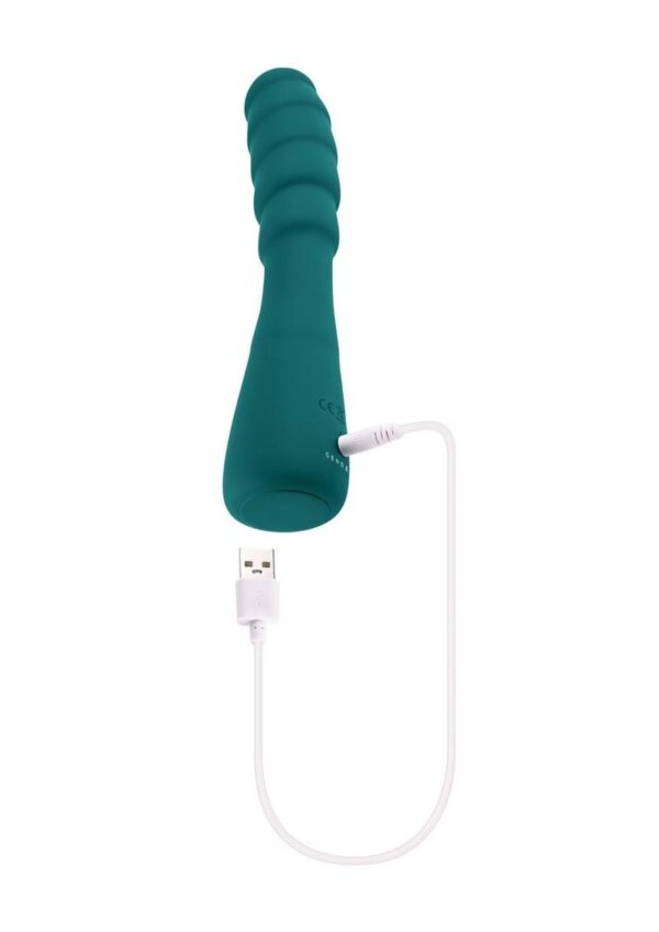 Gender X Scorpion Rechargeable Silicone Vibrator - Green - Image 4