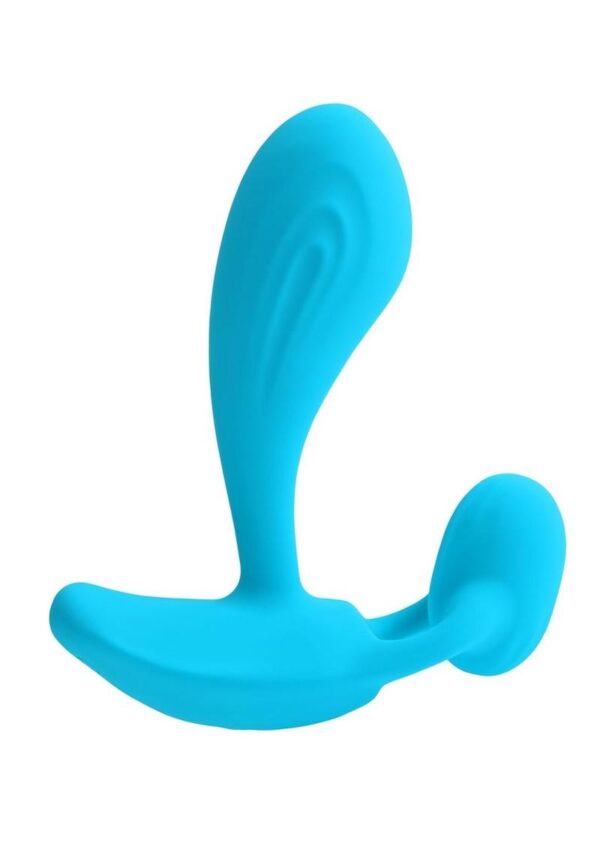 Gender X Wear Me Out Rechargeable Silicone Panty Vibe with Remote Control - Blue - Image 2