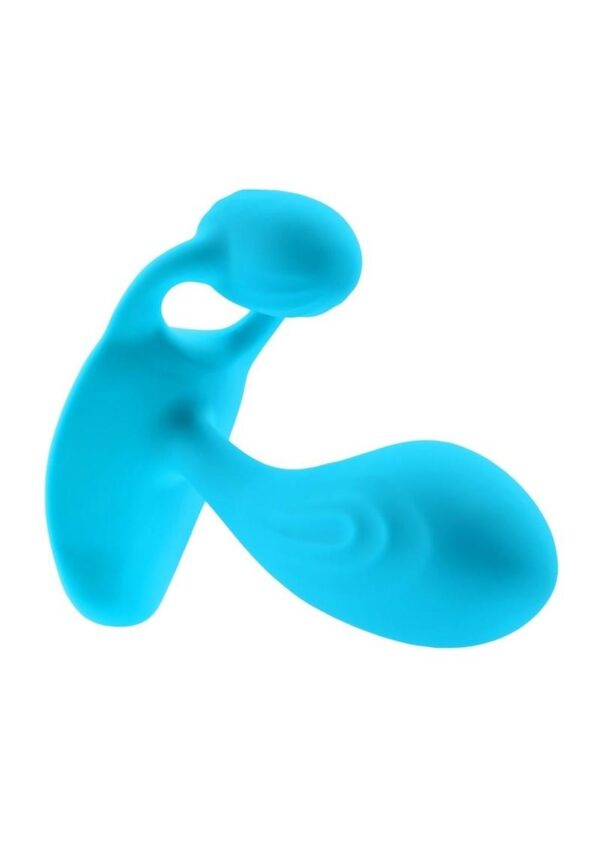 Gender X Wear Me Out Rechargeable Silicone Panty Vibe with Remote Control - Blue - Image 3