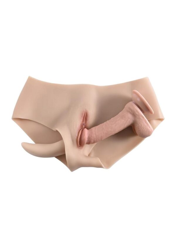Gender X Undergarments Briefs with Silicone Vagina - Vanilla - Image 4