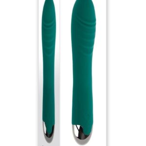Gender X Pirouette Rechargeable Silicone Twirling Vibrator - Green