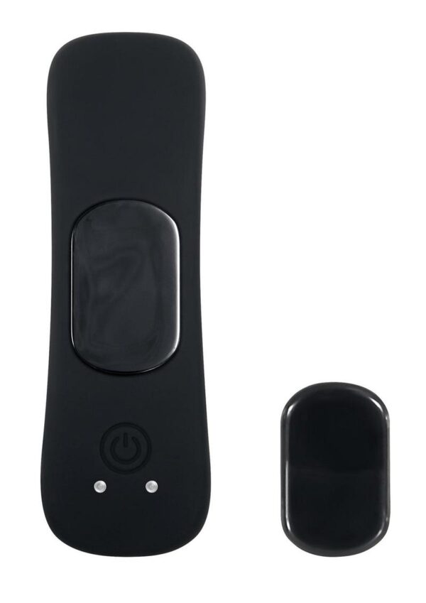 Gender X Our Undie Vibe Rechargeable Silicone Panty Vibe with Remote Control - Black - Image 2