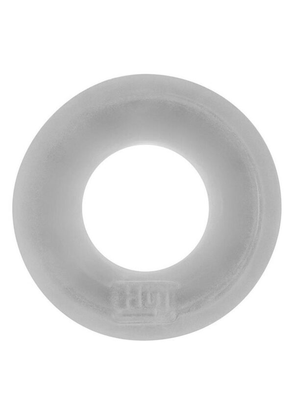 Hunkyjunk HUJ Silicone Cock Ring - Clear - Image 3