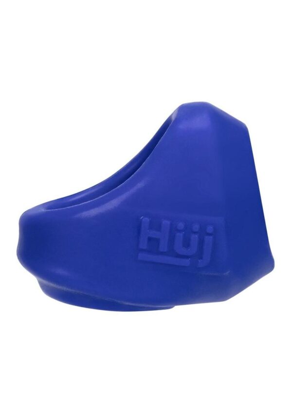 Hunkyjunk Clutch Silicone Cock and Ball Sling - Blue - Image 3