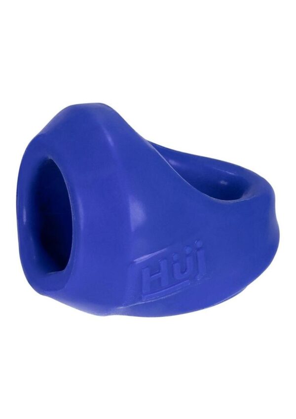 Hunkyjunk Clutch Silicone Cock and Ball Sling - Blue - Image 4