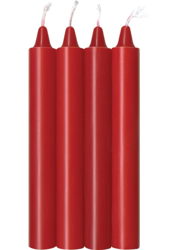 Make Me Melt Warm-Drip Candles 4 Pack - Red Hot - Image 2