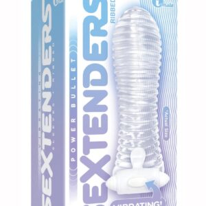 The 9`s - Vibrating Sextenders, Ribbed - Clear