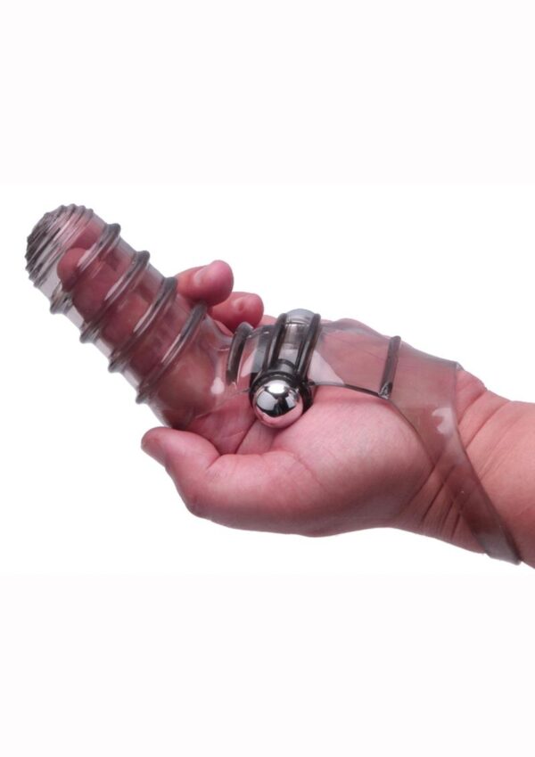 The 9`s - VibroFinger Massager - Grey - Image 2