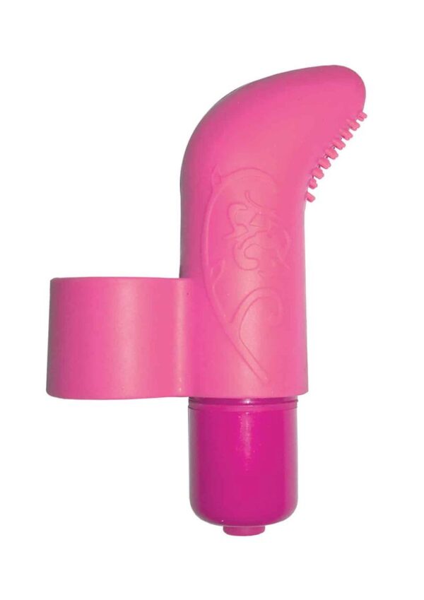 The 9`s - S-Finger Silicone G-Spot Vibrator - Pink - Image 2