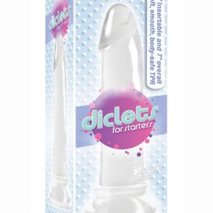 The 9`s - Diclets Jelly Dildo 7in - Clear